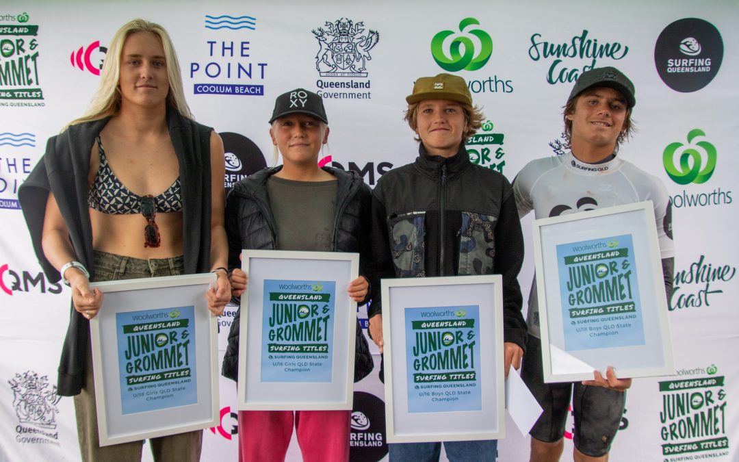 Queensland Junior Surfing Champions Crowned at Coolum Beach