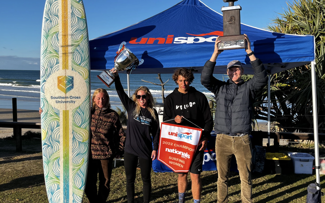 Southern Cross University Crowned Champions of 2022 National UniSport Surfing Championships