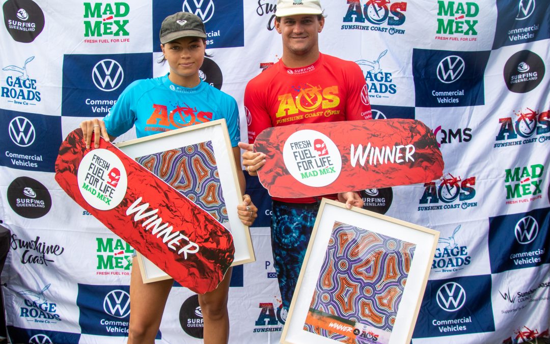 Sunshine Coast surfers dominate at the Australian Open of Surfing Tour presented by Volkswagen