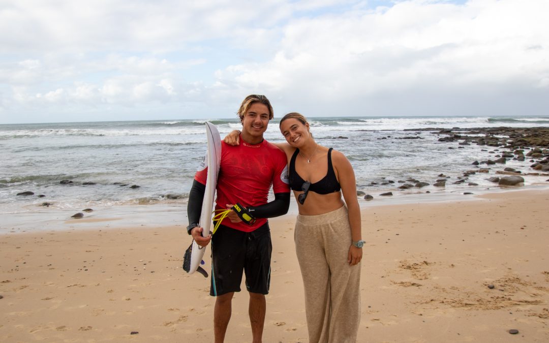 Sunshine Coast Siblings Make it a Double at the 2023 Queensland Surf Championships