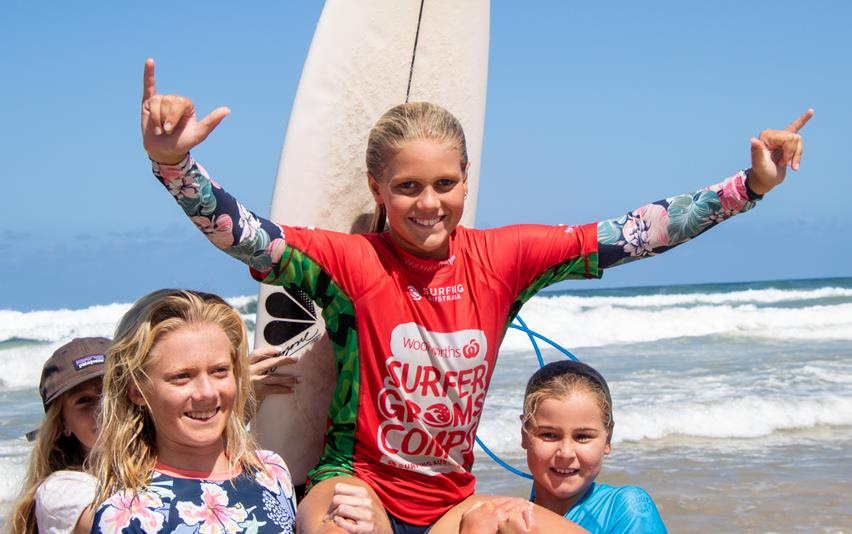 Junior surfing stars set to shine on the Gold Coast this weekend at the Woolworths Surfer Groms Comps