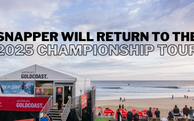 Snapper Rocks Returns to the 2025 WSL Championship Tour