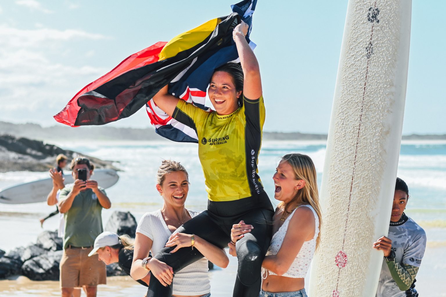 Queensland Takes On The 2024 Australian Longboard Surfing Titles