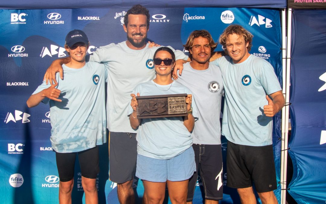 Noosa Boardriders Victorious on the Sunshine Coast for the Hyundai Australian Boardriders Battle