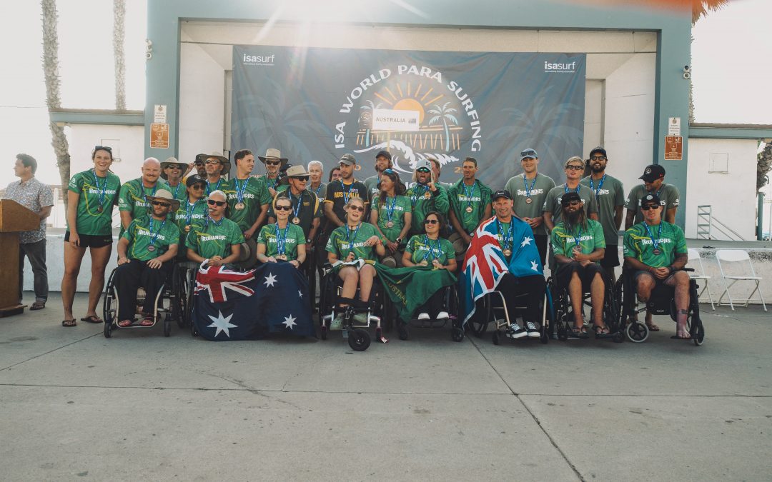 The Irukandjis Claim Copper at the 2025 ISA World Para Surfing Championships