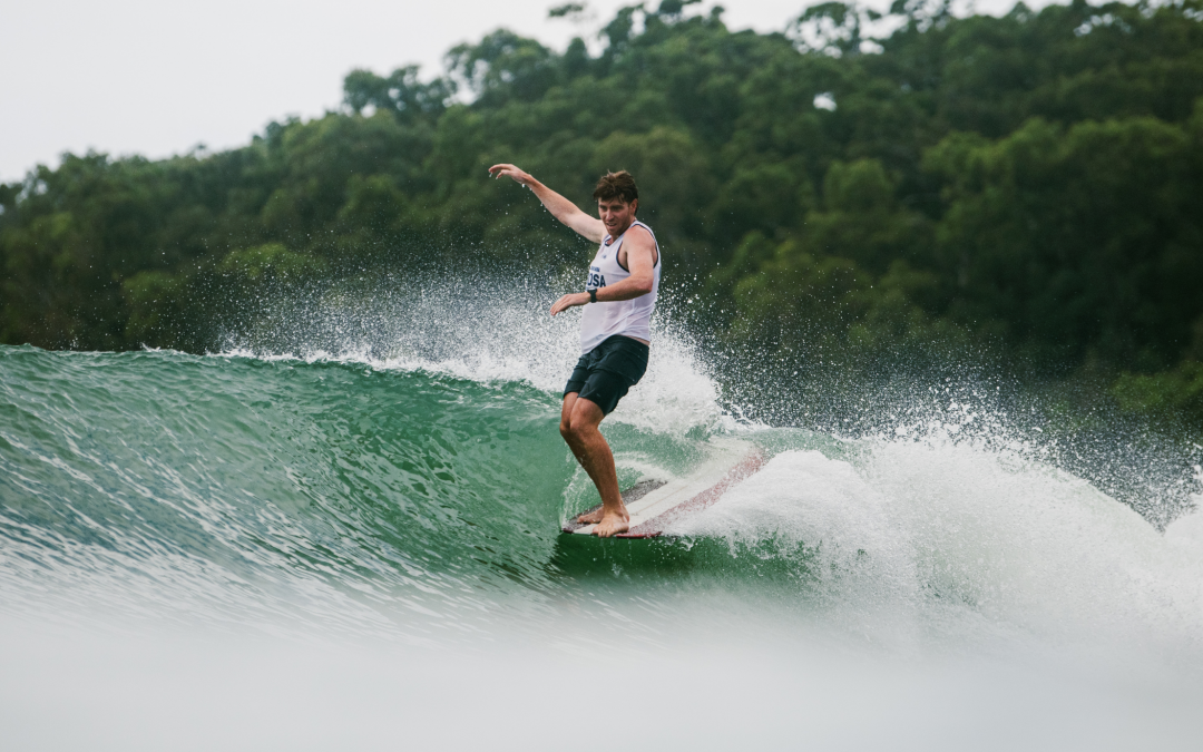 Nicholas Brewer and Malia Ilagan Win Noosa Longboard Pro