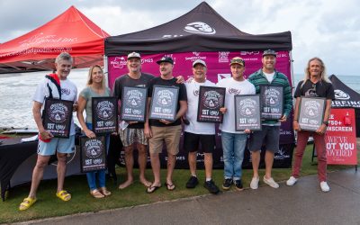 Masters Shortboard and Kneeboard Champions Crowned on Sunshine Coast