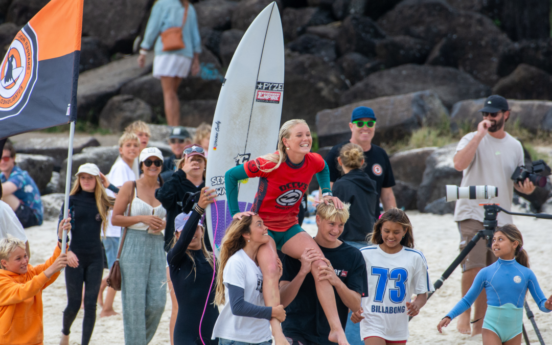Champions Emerge at 21st Billabong Occy’s Grom Comp presented by CocoCoast