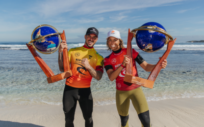 SALLY FITZGIBBONS AND GABRIEL MEDINA WIN RIP CURL ROTTNEST SEARCH PRES. BY CORONA