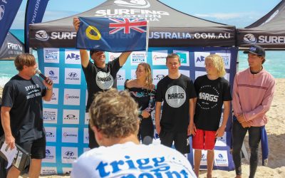 MARGARET RIVER WINS A NAIL BITTER AT THE HYUNDAI AUSTRALIAN BOARDRIDERS BATTLE AT SCARBOROUGH BEACH