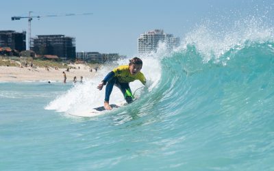 STOP # 2 OF THE WOOLWORTHS SURFER GROMS COMPS TO SPLASH DOWN ON TRIGG BEACH