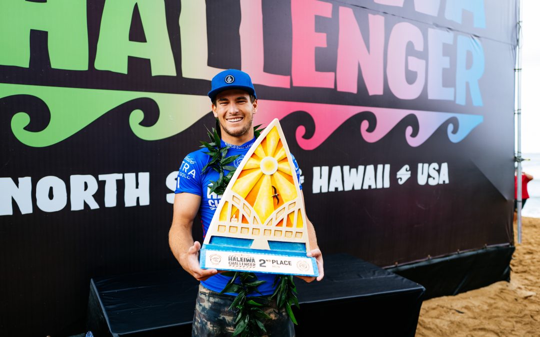 JACK ROBINSON CAPS OFF A MEMORABLE YEAR WITH A RUNNER UP FINISH AT THE HALEIWA CHALLENGER