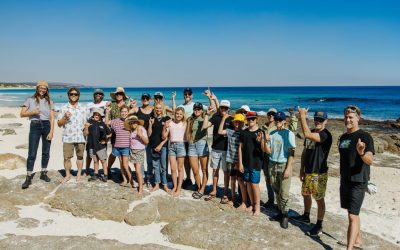 WSL SURFERS SUPPORT COMMUNITY DUNE RESTORATION EFFORTS IN MARGARET RIVER