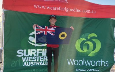 WA GROMS SHINE AT STOP 2 OF THE WOOLWORTHS STATE JUNIOR SURFING TITLES WRAPS UP AT TRIGG BEACH