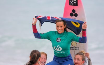 THE WOOLWORTHS STATE JUNIOR SURFING TITLES CONCLUDES IN STYLE ALONG THE BATAVIA COAST