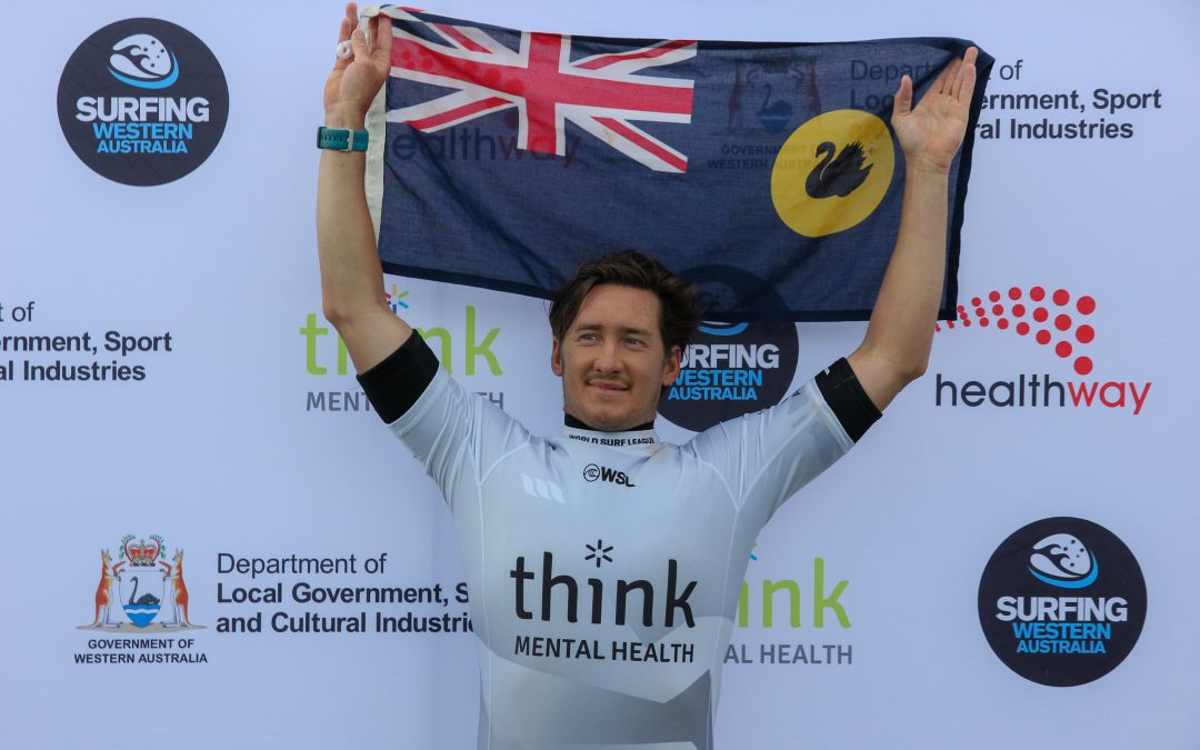 SOUTH WEST LOCALS JEROME FORREST& BRONTE MACAULAY TRIUMPHANT AT THE THINK MENTAL HEALTH WA TRIALS