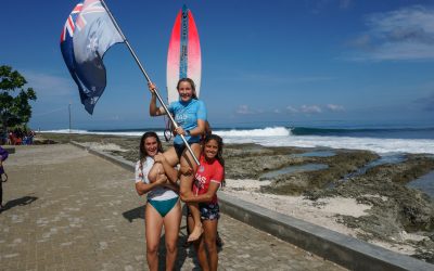 WILLOW HARDY  WIN INAUGURAL NIAS UTARA INTERNATIONAL SURFING COMPETITION 2023