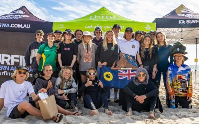 MARGARET RIVER SHS CONTINUE THEIR WINNING STREAK AT THE THINK MENTAL HEALTH WA SCHOOL SURFING TITLES