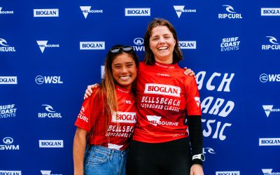 LUCY SMALL WINS BIOGLAN BELLS BEACH LONGBOARD, CLASSIC TRIALS EVENT