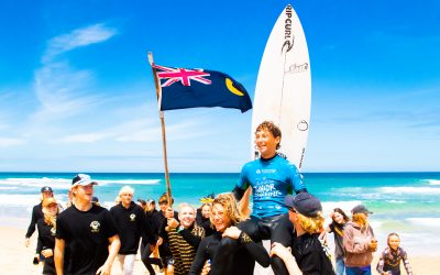 WA FINISHES 2ND OVERALL ON AN EXCITING FINAL DAY OF WOOLWORTHS AUSTRALIAN JUNIOR SURFING TITLES
