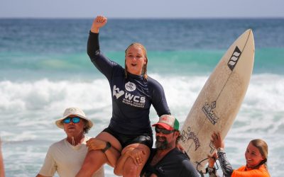 MAVERICK WILSON & EMMA CATTLIN VICTORIOUS AT THE 2024 WEST COAST SUSPENSIONS WA SURF MASTERS CHAMPIONSHIPS IN MARGARET RIVER