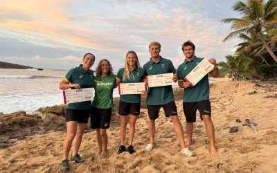 TYLER, MOLLY, JACK AND ETHAN OFFICIALLY QUALIFY FOR SURFING AT PARIS 2024
