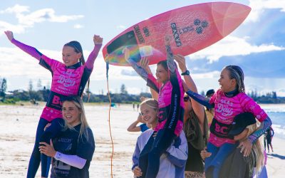 West Aussie team wins Mini Shredders division at Seas The Day Women’s Surf Festival