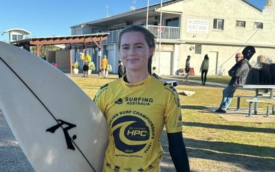 RUNNER UP FINISH FOR KALEISHA LAUNDERS IN THE OPEN WOMEN’S AT THE AUSTRALIAN SURF CHAMPIONSHIPS