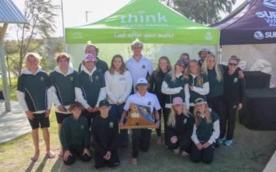 MARGARET RIVER SHS CONTINUES THEIR DOMINANCE OF THE THINK MENTAL HEALTH WA SCHOOL SURFING TITLES