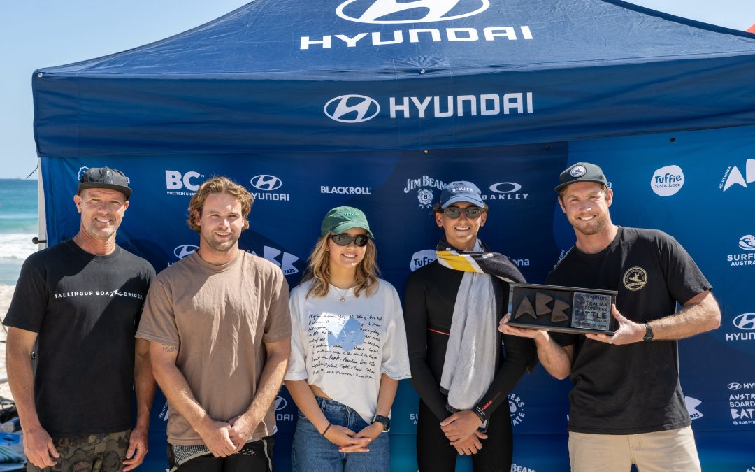 YALLINGUP CLAIM VICTORY AT HYUNDAI AUSTRALIAN BOARDRIDERS BATTLE SERIES 12 OPENER AT TRIGG BEACH