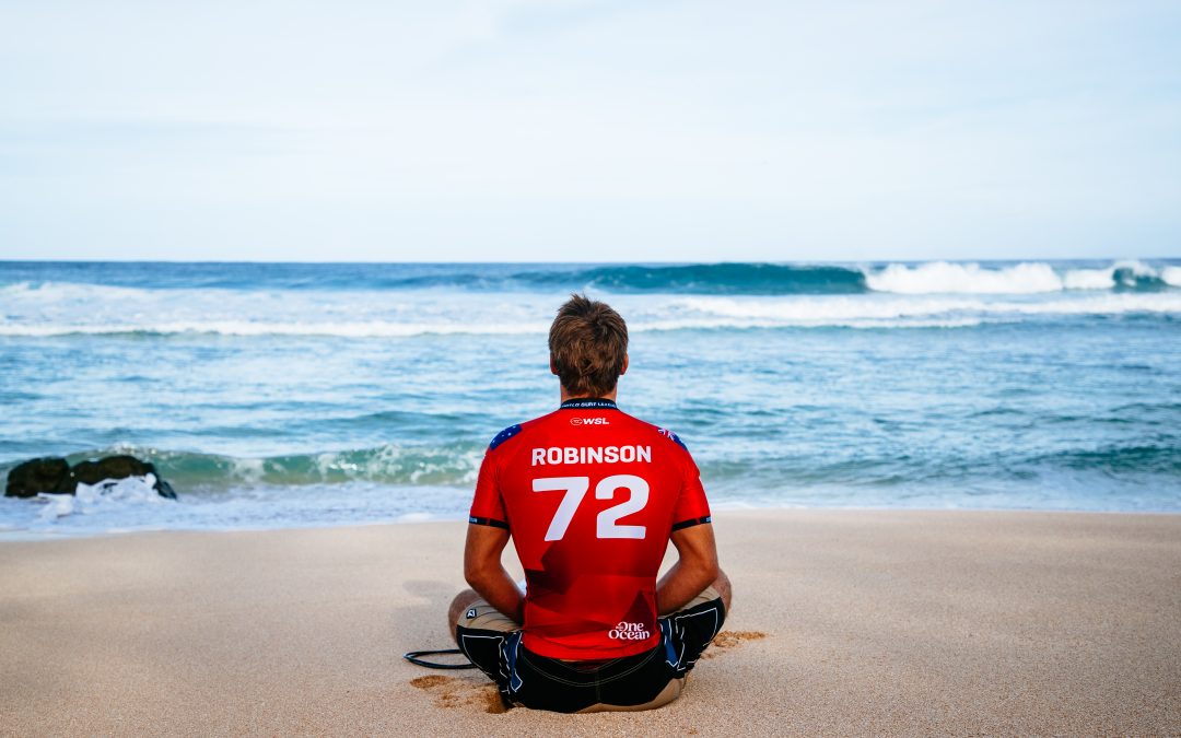 JACK ROBINSON ON FIRE DURING HIS OPENING ROUND HEAT AT LEXUS PIPE PRO PRESENTED BY YETI 