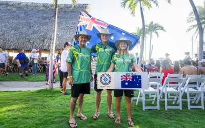 ISI FLYS THE FLAG AT 2025 ISA WORLD SUP CHAMPIONSHIP