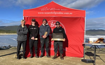 Dustin Hollick & Sienna Lawrence Win 2024 Bruny Island Classic presented by Red Herring Surf Co