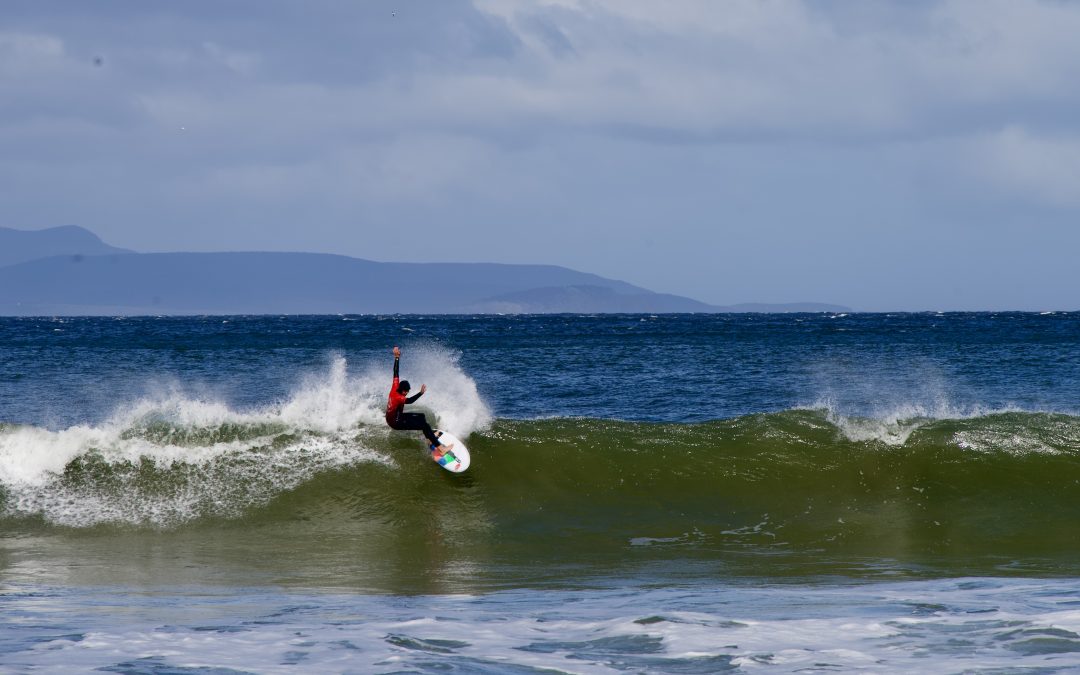 2024 Tasmanian Schools Surfing Championships Presented by Red Herring Surf Run & Won At Clifton Beach Today