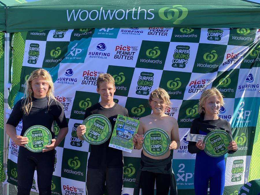 Champs Crowned At South Australian Woolworths Surfer Groms Comps