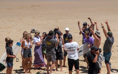 Le-Ba claim a hat trick of wins at nudie Australian Boardriders Battle.