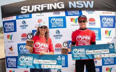 Philippa Anderson and Mikey McDonagh win 2020 Coffs Harbour Open.