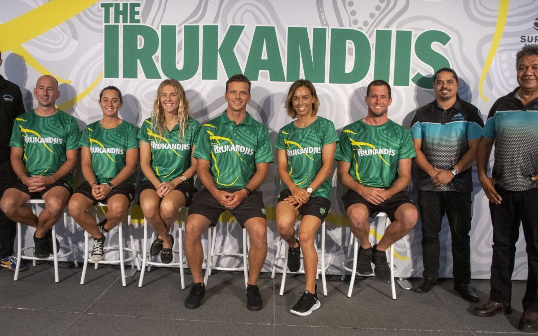 ‘THE IRUKANDJIS’ AUSTRALIAN NATIONAL SURF TEAM UNVEILS NEW NAME AND IDENTITY AHEAD OF TOKYO OLYMPICS