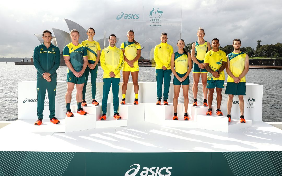 ASICS AND AOC CELEBRATE REVEAL OF TOKYO OLYMPIC UNIFORMS