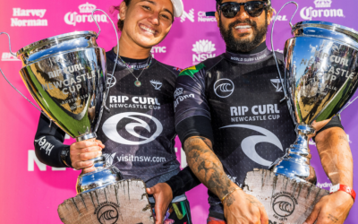 CARISSA MOORE AND ITALO FERREIRA WIN RIP CURL NEWCASTLE CUP