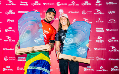 Caroline Marks and Gabriel Medina Win Rip Curl Narrabeen Classic Pres. by Corona / Cibilic Continues His Run Of Form