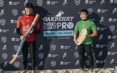 Lennix Smith and Sai Maniwa Take Victory at Oakberry Tweed Coast Pro Junior