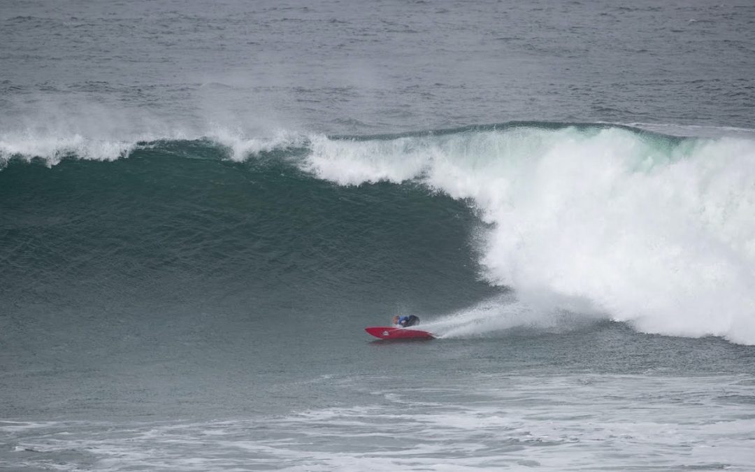 The Inaugural 50 Year Storm Runs In Large Waves At Bells Beach