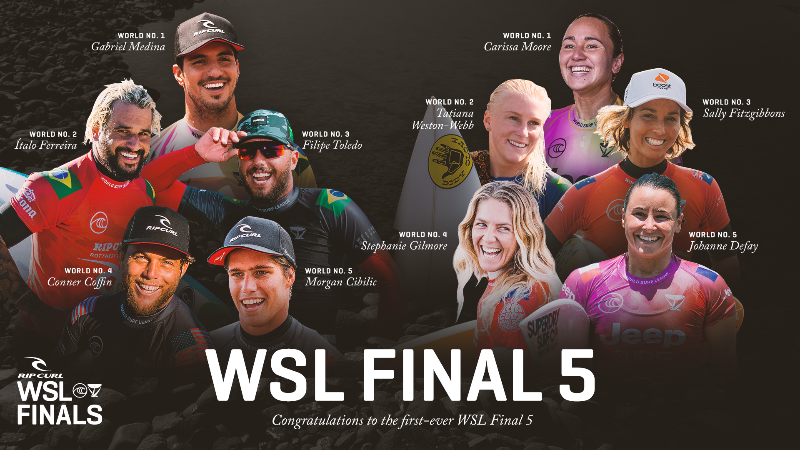 WSL To Crown 2021 World Champions At First-Ever Rip Curl WSL Finals