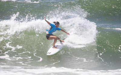 Local Sunshine Coast surfers Liliana Bowrey and Ben Lorentson victorious at 2022 Queensland Surf Festival