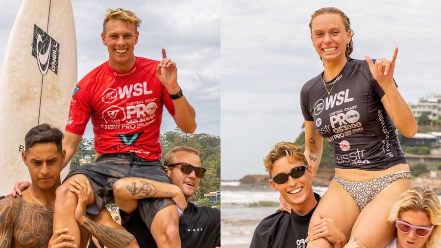 Macy Callaghan and Kalani Ball Crowned the Central Coast Pro QS 3,000 Champions