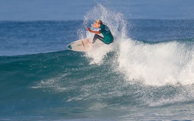 Eva Bassed and Will Watson claim second round of Woolworths Junior Surfing Titles at Gunnamatta