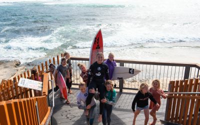 GROMS SHINE THROUGH WILD WEATHER AT THE WOOLWORTHS WA STATE JUNIOR TITLES OPENER