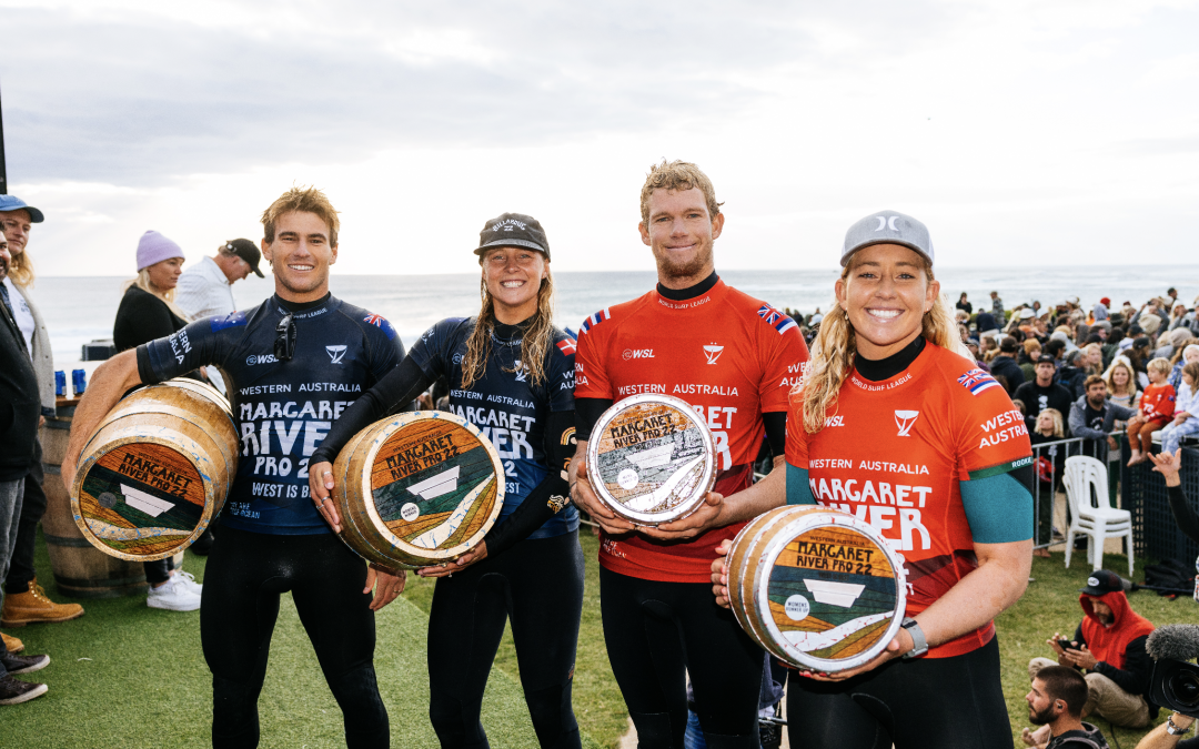 Nichols & Robinson Make It An Aussie Double At Margaret River Pro