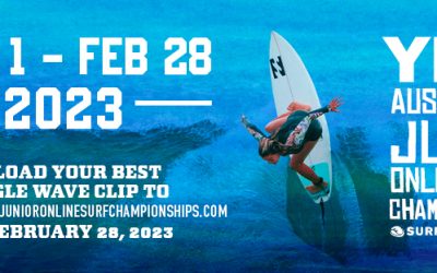 Entries open for the 2023 YETI Australian Junior Online Surf Championships